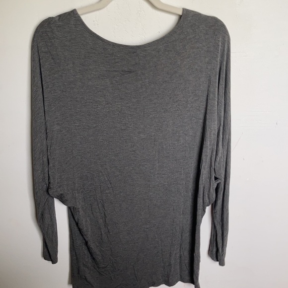 Grey long sleeve top size L - Picture 3 of 4
